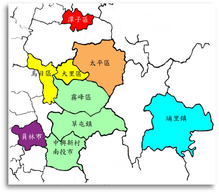 欣林公司營業區域(點圖放大)